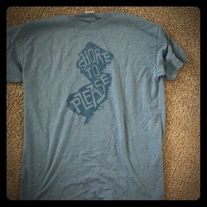 Men’s NJ blue tshirt